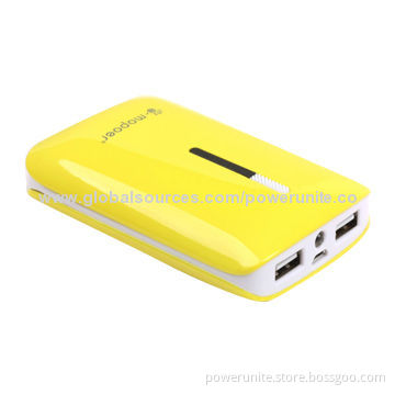 High quality 8,400mAh power bank with dual USB charger for Samsung/iPhone